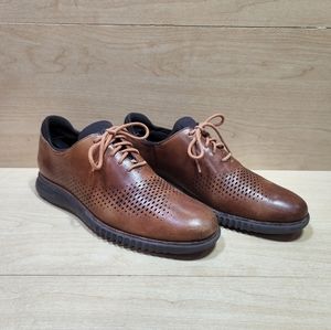 Cole Haan Mens 2.Zerogrand Lined Laser Wingtip Oxford